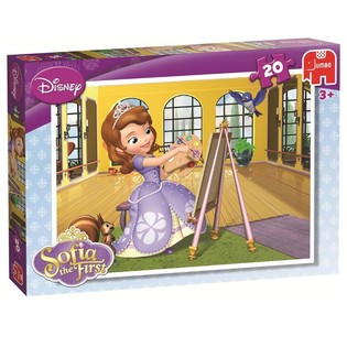 Jumbo Disney P&uacute;sluspil Sofia Hin Fyrsta M&aacute;lar 20 Bitar (6 stk.)