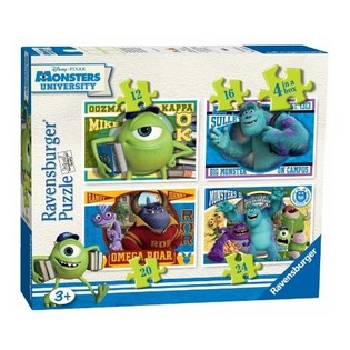 DISNEY PIXAR MONSTERS UNIVERSITY P&Uacute;SL 4-&Iacute;-1 (6 stk.)