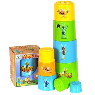MAYA THE BEE FUNNY TOWER KUBBATURN (6 stk)