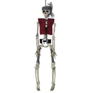 Hangandi Beinagrind Sj&oacute;r&aelig;ningi 40 cm (6 stk.) - Halloween Skreytingar Heildsala