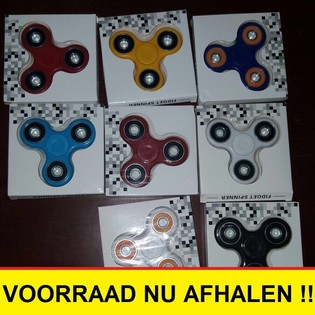 Fidget Spinners / Hand Spinners - 20 stk. &iacute; pakka - Heildsala