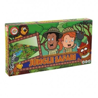 Bor&eth;spil JUNGLE SAFARI - FR&Aacute;B&AElig;RT VER&ETH; (6 stk.)