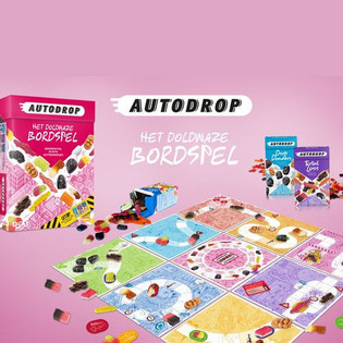 Autodrop spil - Brj&aacute;la&eth;a bor&eth;spili&eth; me&eth; nammi (2 stk)