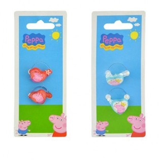 2ja hluta Peppa Pig barnahringasett (24 stk.)