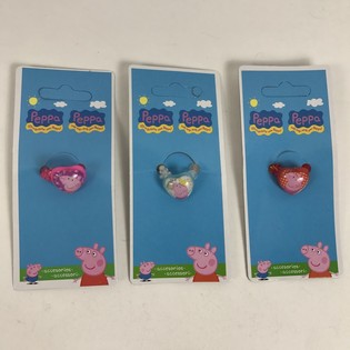 Peppa Pig barnahringar (24 stk.)