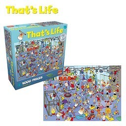 That&rsquo;s Life P&uacute;sl - The Gym, 1000 bitar (1 stk.)