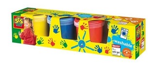 SES Fingram&aacute;lning, m&aacute;lningarsett 4x150ml (4 litir) (1 stk.)