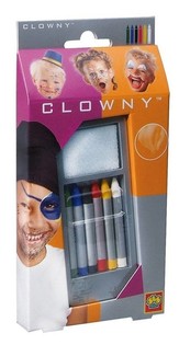 SES Clowny Andlitslitir (6 litir) (1 stk.)