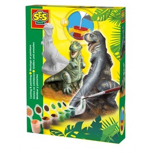 SES Gifsteypa og m&aacute;lun - Risae&eth;la T-Rex (1 stk.)