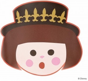 Disney - It is a small world Diskamot &ndash; KONGINGIN GIRL (12 stk.)