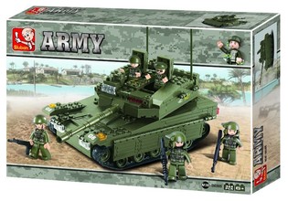 Sluban Army Skriðdreki M38-B0305 Kubbasett (1 stk.)