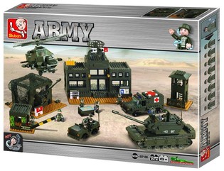 Sluban Army Höfuðstöðvar M38-B7100 (1 stk.)