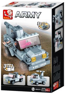 Sluban Army Eldflaugaskotpallur 3-&iacute;-1 M38-B0537C (1 stk.)