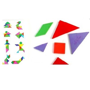 TANGRAM &THORN;RAUT (48 stk.)