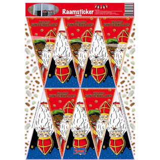 Sinterklaas Gluggaskraut L&iacute;mmi&eth;ar (12 stk.)