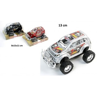 4x4 Friktionsb&iacute;lar &aacute; Blister (12 stk.)