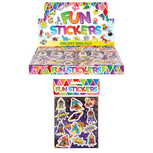 FUN STICKERS &ndash; GER&ETH;: OFURHETJUR (120 stk.)