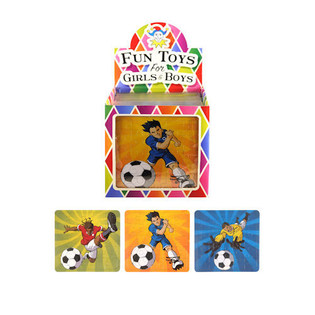 H&Uacute;SL &ndash; F&Oacute;TBOLTAKAPPAr, 13 x 12 cm &Iacute; DISPLAY (108 stk.)