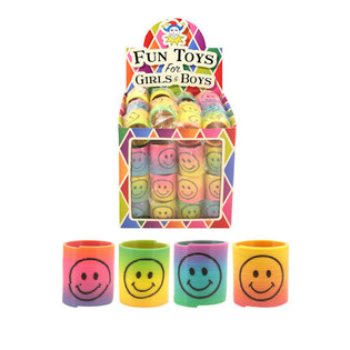 L&Iacute;TIL SMILEY GORMALEIKF&Ouml;NG &Oslash;3.5 CM &Iacute; S&Yacute;NINGARKASSA (60 stk.)