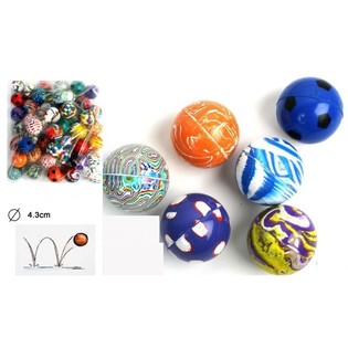 MEGA ST&Oacute;R SKOPPBOLTAR &ndash; &Oslash;4,3CM (48 stk.)