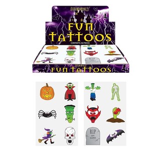 SKEMMTILEG TATTOO &ndash; HALLOWEEN GER&ETH; (96 stk.)