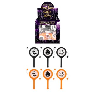 Halloween Spin Drum &iacute; s&yacute;ningarkassa (72 stk.)
