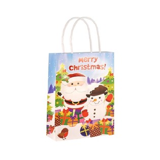 Gjafapokar MERRY CHRISTMAS 14x21x7 cm (24 stk.)