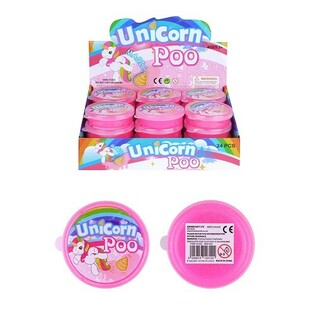Einb&yacute;lisglitursl&iacute;m | Unicorn Glitter Sl&iacute;m (24 stk.)