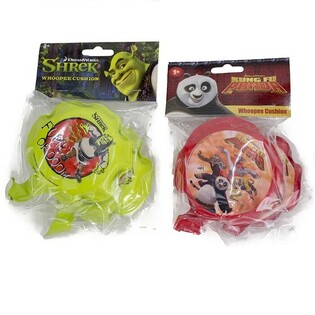 Prumpukoddar 2-stk SHREK / KUNG FU PANDA (12 x 2-stk)