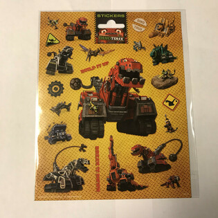 St&oacute;rar Dinotrux l&iacute;mmi&eth;aarkir, 20x16 cm (10 stk.)
