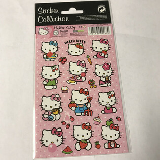 L&Iacute;MMI&ETH;AR: HELLO KITTY, St&aelig;r&eth; 20 x 10 cm (10 stk.)