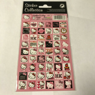 HELLO KITTY l&iacute;mmi&eth;ar - St&aelig;r&eth; 20 x 10 cm (10 stk.)
