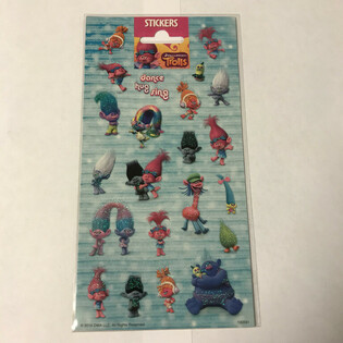 L&iacute;mmi&eth;a&ouml;rk: TROLLS, 20 x 10 cm (10 stk.)