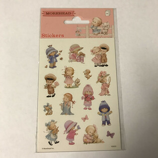 STICKERVEL: MOREHEAD &ndash; LJ&Uacute;F B&Ouml;RN, 16 x 9 cm (10 stk.)