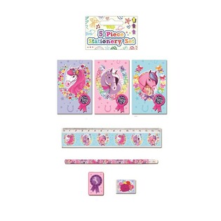 5-HLUTA PONY SKRIFSETT (24 stk.)
