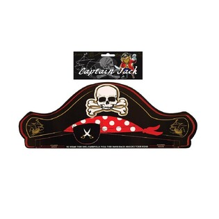 Sj&oacute;r&aelig;ningjahattur CAPTAIN JACK (6 stk. &iacute; poka)