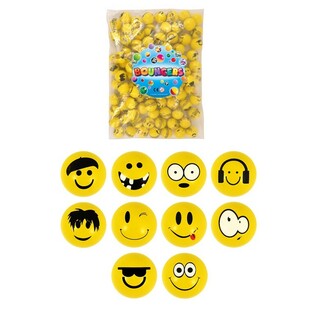 Smiley skopparaboltar, 3,3 cm (100 stk.)