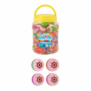SKOPPBOLTAR MEÐ AUGUM, 3,3 cm (72 stk.)