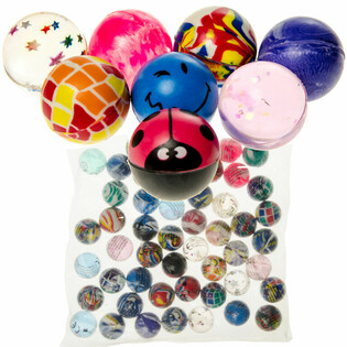 Mix Skoppboltar &Oslash; 3,2 cm (50 stk.)