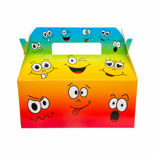 Barnamatshylki Smiley - 22,5 x 12 x 9,5 cm (24 stk.)