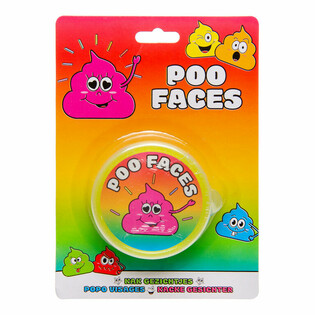 Smiley Poo Slim Putty &aacute; Spjaldi (12 stk.)