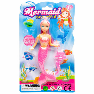 MERMAID Hafr&uacute;ard&uacute;kka &aacute; spjaldi (12 stk.)