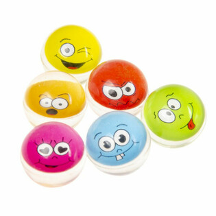 Smiley Skopparboltar &Oslash; 3.2 cm (50 stykki)