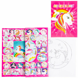 Unicorn Litab&oacute;k A4 me&eth; L&iacute;mmi&eth;um (12 stykki)