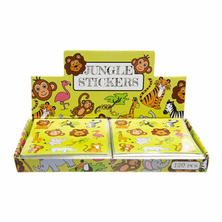 SKEMMTILEG L&Iacute;MI&ETH;AR &ndash; GER&ETH;: JUNGLE D&Yacute;R (120 stk.)