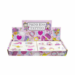 Fun Tattoos - Prinsessur (96 stk)