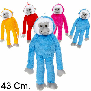 ST&Oacute;R PL&Uacute;SAPI, 43 CM - BLANDA&ETH;IR LITIR (12 stk.)