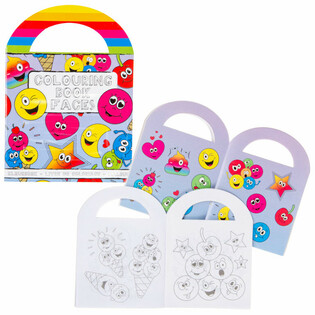 Litlar Smiley litab&aelig;kur me&eth; l&iacute;mmi&eth;um (48 stk.)