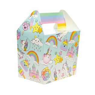 Matarbox / Gjafabox Einyrningur 14x10x17 cm (12 stk.)