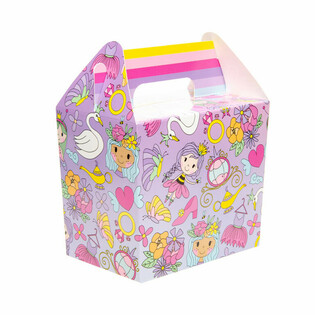 Matarbox / Gjafabox Prinsessur 14x10x17 cm (12 stk.)